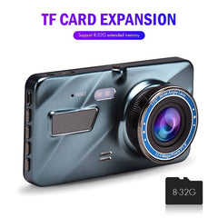 Camera device with TF card expansion feature on a white background